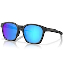 Óculos de Sol Unissex Oakley Shackle Matte Black Prizm Sapphire - Foto 1