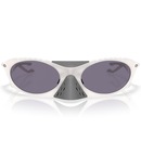 Óculos de Sol Unissex Oakley Plantaris Seek Matte Vapor Prizm Grey - Foto 4