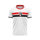 Camisa São Paulo Stencil + Romper Braziline - Masculino - Foto 2
