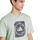 Camiseta adidas M/C Gráfica Camo Masculino - Foto 4