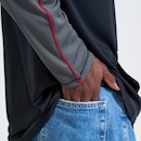 Blusa Flamengo Lacado Manga Longa Braziline - Masculino - Foto 3