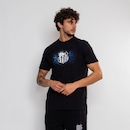 Camiseta do Santos Classica Surf CenterOficial Escudo - Masculina - Foto 2