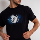 Camiseta do Santos Classica Surf CenterOficial Escudo - Masculina - Foto 6