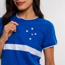 Camiseta Baby Look do Cruzeiro Oficial Orgulho Surf Center Feminina - Foto 3