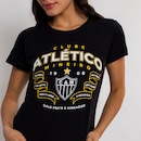 Camiseta do Atlético Mineiro Baby Look Surf Center Oficial Galo Forte - Feminina - Foto 4