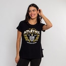 Camiseta do Atlético Mineiro Baby Look Surf Center Oficial Galo Forte - Feminina - Foto 6