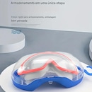 Máscara De Natação Gold Sports Panoramic 9.0 High Definition - Infantil - Foto 2