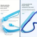 Máscara De Natação Gold Sports Panoramic 9.0 High Definition - Infantil - Foto 3