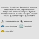 Bota Columbia Transverse Hike Waterproof - Masculina - Foto 8