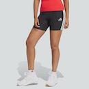Shorts adidas Biker 3 Stripes Feminino - Foto 1