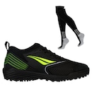 Chuteira Society Adulto Penalty Se7E Pro Molix Y-1 + Par de Meião - Foto 1