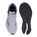 Tênis Adidas Duramo RC Cinza Vermelho e Azul - Feminino - Foto 5