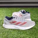 Tênis Adidas Duramo RC Cinza Vermelho e Azul - Feminino - Foto 8