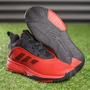 Tênis Adidas Own The Game 3.0 Vermelho e Preto - Masculino - Foto 10