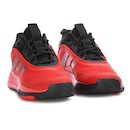 Tênis Adidas Own The Game 3.0 Vermelho e Preto - Masculino - Foto 3