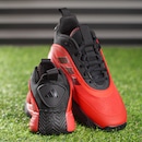 Tênis Adidas Own The Game 3.0 Vermelho e Preto - Masculino - Foto 9