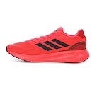 Tênis Adidas Runfalcon 5 Vermelho e Preto - Masculino - Foto 2