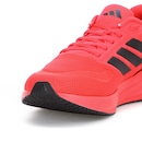 Tênis Adidas Runfalcon 5 Vermelho e Preto - Masculino - Foto 5