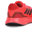 Tênis Adidas Runfalcon 5 Vermelho e Preto - Masculino - Foto 6