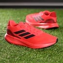 Tênis Adidas Runfalcon 5 Vermelho e Preto - Masculino - Foto 8