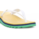 Chinelo Kenner Ibiza Brasil Anitta Amarelo Verde e Azul - Feminino - Foto 8
