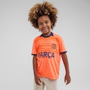 Camisa do Barcelona Braziline Chalkboard - Infantil - Foto 2