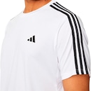 Camiseta adidas Essentials 3 Stripes Masculina - Foto 3