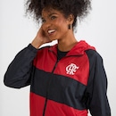 Jaqueta Corta Vento Feminina do Flamengo Wind Rubro-Negro Braziline - Foto 3