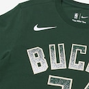 Camiseta Nike Giannis Antetokounmpo Milwaukee Bucks Masculina - Foto 4