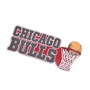 Blusão New Era Canguru Fechado Nba Chicago Bulls Core - Masculino - Foto 3