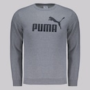 Blusão de Moletom Infantil Puma ESS NO. 1 Logo Crew - Foto 1