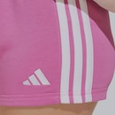 Shorts adidas 3 Stripes Infantil - Foto 4