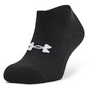 Meia Under Armour Cano Baixo Core Cotton No Show 3 Pares - Foto 1