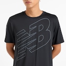 Camiseta New Balance Logo Performance - Masculina - Foto 4