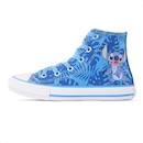 Tênis Converse All Star Chuck Taylor Cano Alto X Disney Stitch - Infantil - Foto 2