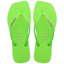 Chinelo Havaianas Slim Square Glitter Neon Feminino - Foto 1