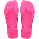 Chinelo Havaianas Slim Square Logo Pop Up Feminino - Foto 1