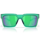 Óculos de Sol Unissex Oakley Enigma Ink Matte Translucent Viridian - Foto 3