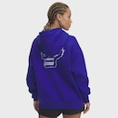 Blusão de Moletom Feminino Under Armour Project Rock Iron Paradise - Foto 2