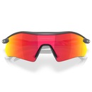 Óculos de Sol Unissex Oakley Radar Plate Matte Carbon Prizm Ruby - Foto 7