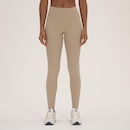 Calça Legging Feminina New Balance Canelada Small Logo - Foto 1