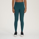 Calça Legging Feminina New Balance Canelada Small Logo - Foto 1