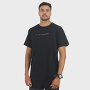 Camiseta Quiksilver Gradient Type New Wave Masculina - Foto 1