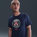 Camiseta Paris Saint-Germain Nike Crest Masculina - Foto 1
