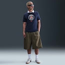 Camiseta Paris Saint-Germain Nike Crest Masculina - Foto 4