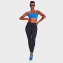 Top Fitness Feminino Caju Brasil Classic Sportive Azul Oceano - Foto 3