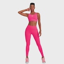 Calça Legging Feminina Caju Brasil Nakay Recortes Pink - Foto 3