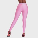 Calça Legging Feminina Caju Brasil Identidade Rosa Glossy - Foto 3