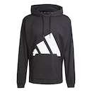 Blusão de Moletom Masculino adidas Leve Big Logo Capuz - Foto 1