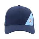 Boné Adulto Manchester City SuperCap Bicolor Aba Curva - Foto 1